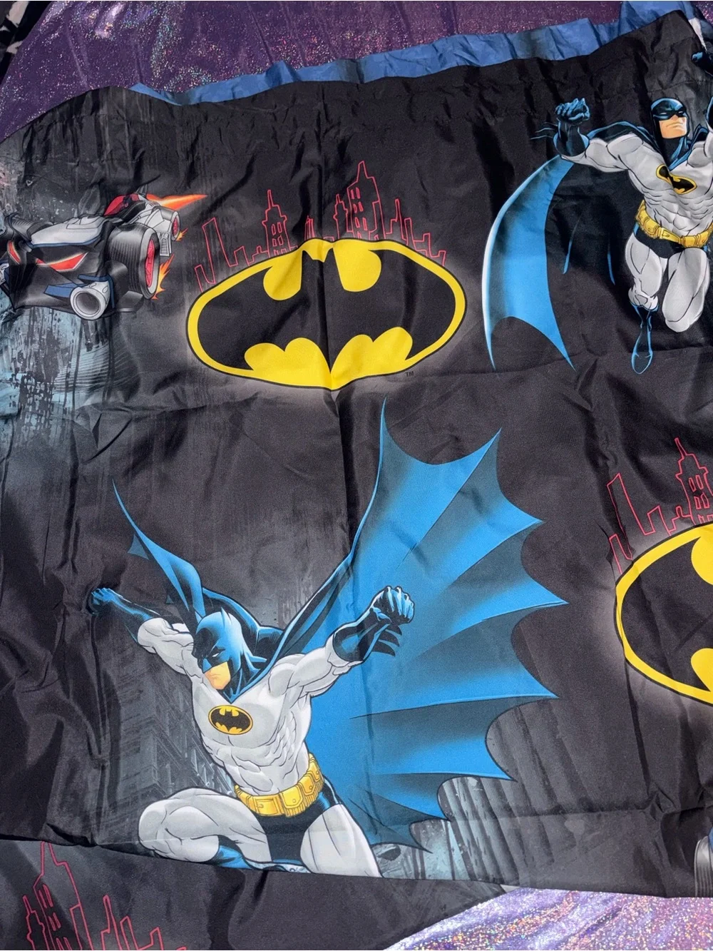 Kids Room Batman Curtains